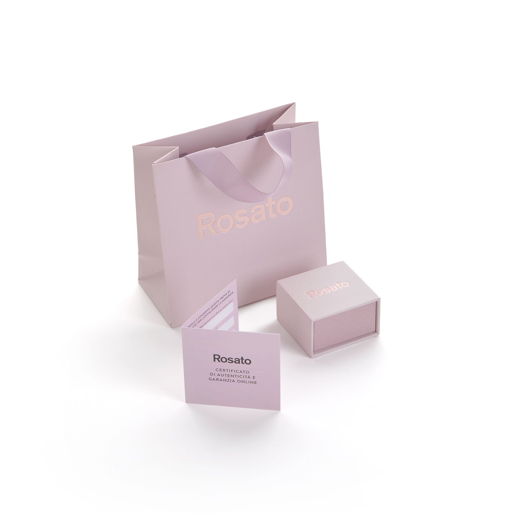 Rosato Mono orecchino cerchietto pietra allegra - Vista 4