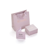 Rosato Anello a fascia gemma - Vista 2