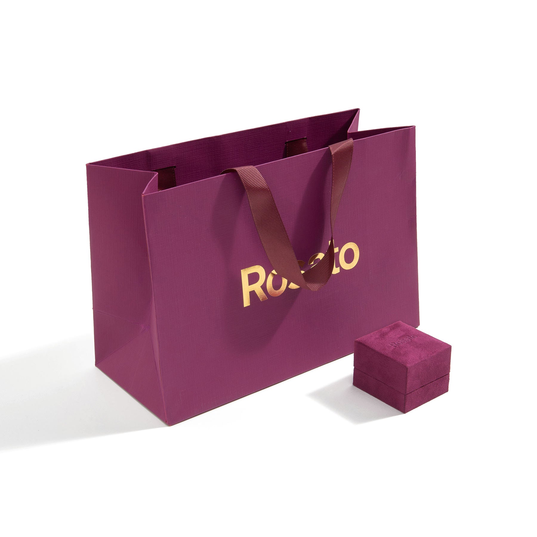 Rosato Mono orecchino lobo gold - Vista 2