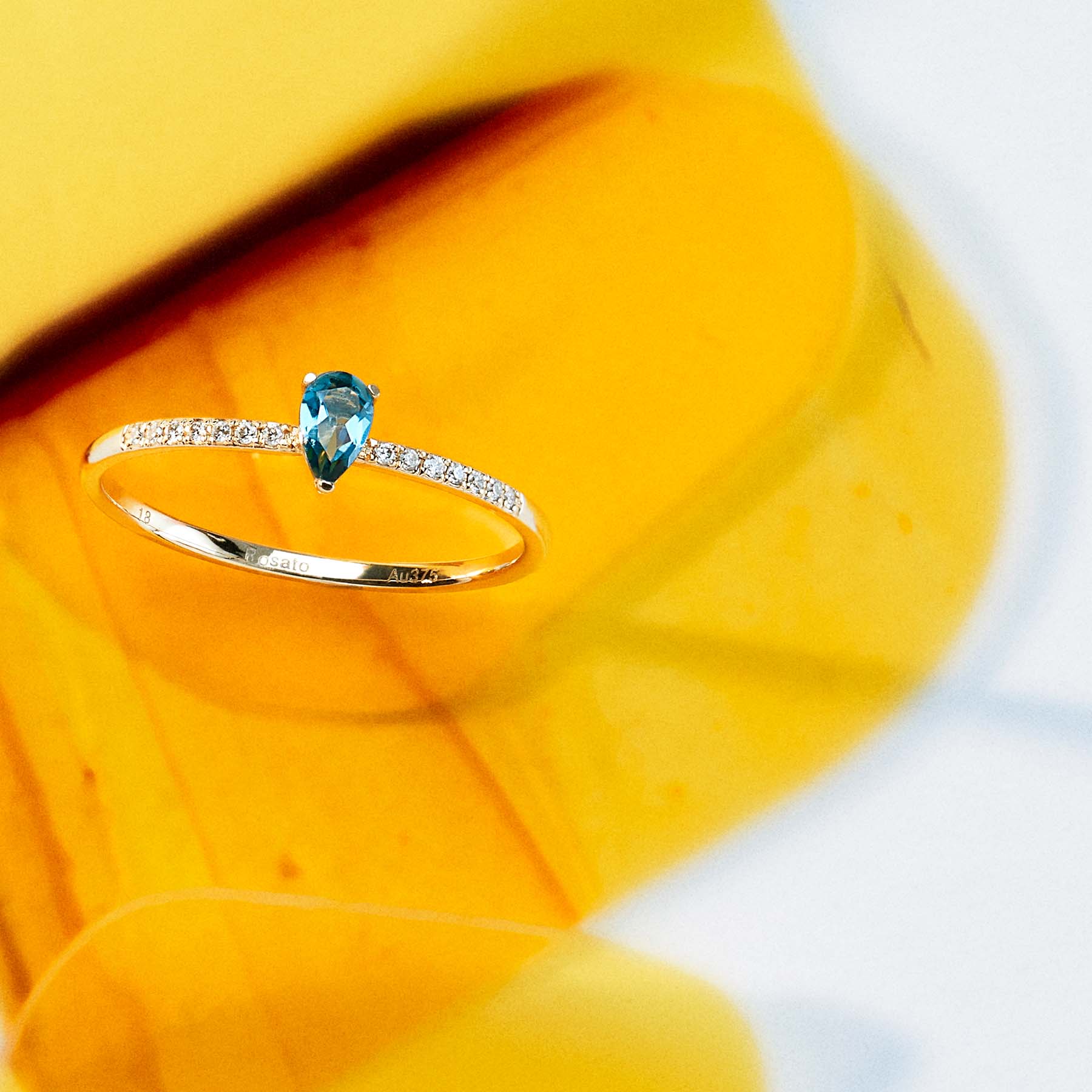 Rosato Anello gold - Vista 2