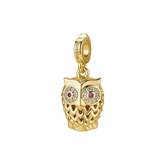 Rosato Charm Gufetto storie - STORIE - ottone