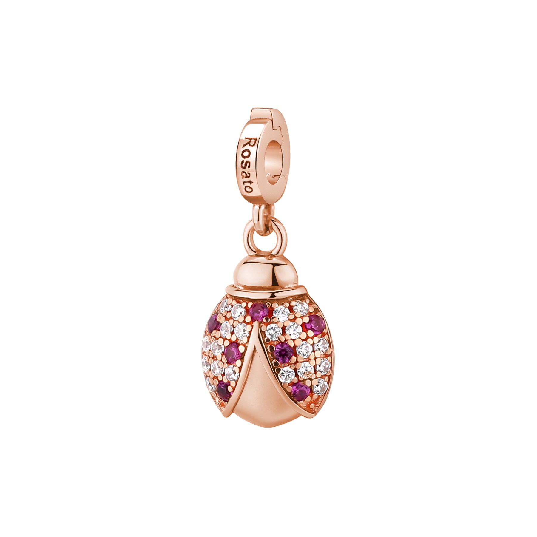 Rosato Charm Coccinella storie - STORIE - argento