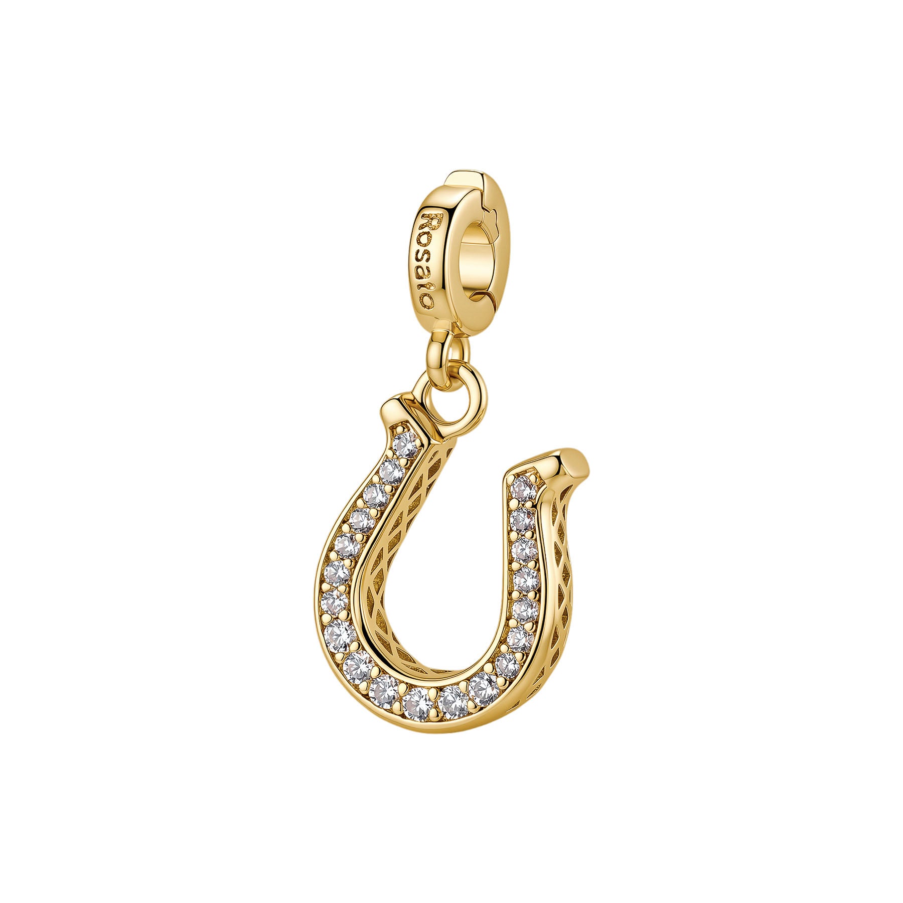 Rosato Charm Ferro di cavallo storie - STORIE - ottone