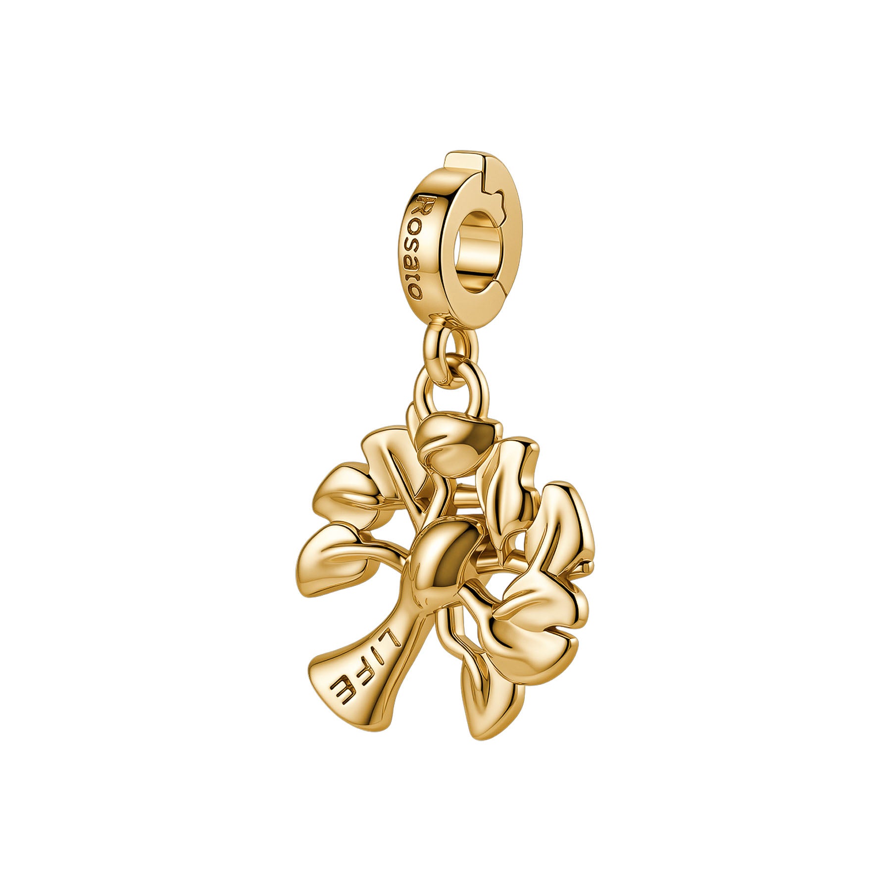 Rosato Charm Albero della vita storie - STORIE - ottone