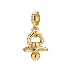 Rosato Charm Ciuccio storie - STORIE - ottone