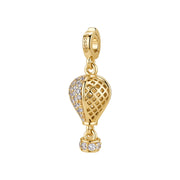 Rosato Charm Mongolfiera storie - STORIE - ottone