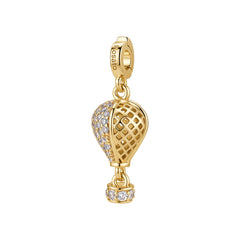 Rosato Charm Mongolfiera storie - STORIE - ottone