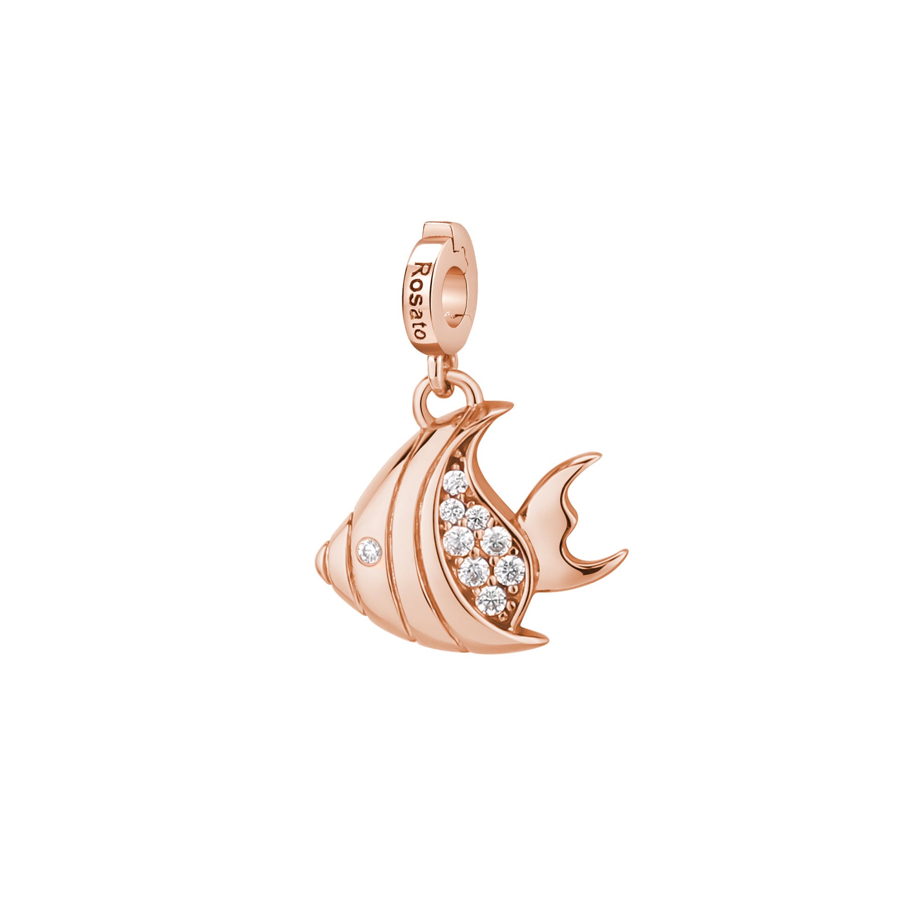 Rosato Charm Pesce storie - STORIE - argento