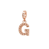 Rosato Charm Lettera G storie - STORIE - argento
