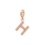 Rosato Charm Lettera H storie - STORIE - argento