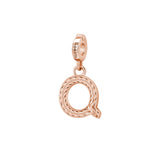 Rosato Charm Lettera Q storie - STORIE - argento