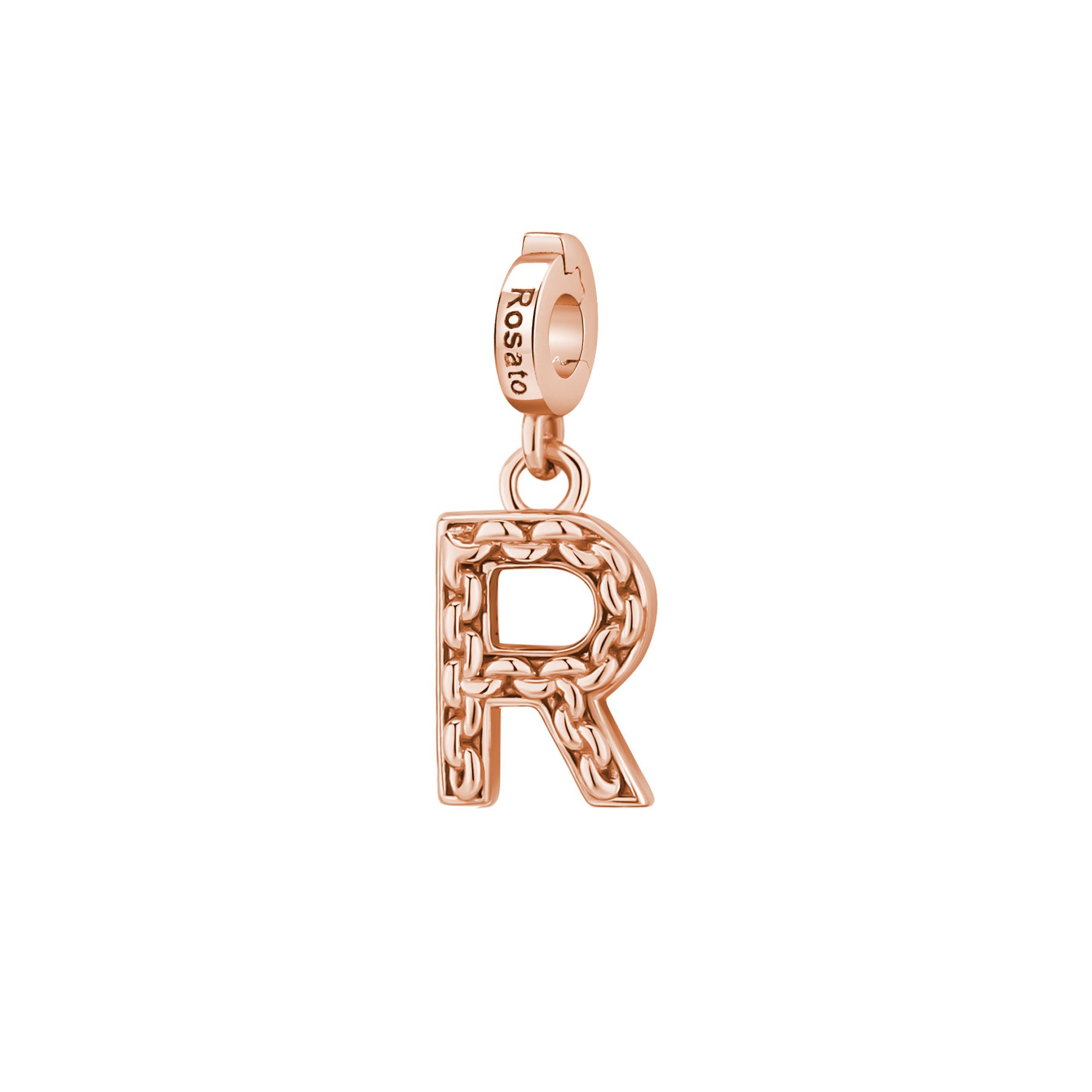 Rosato Charm Lettera R storie - STORIE - argento