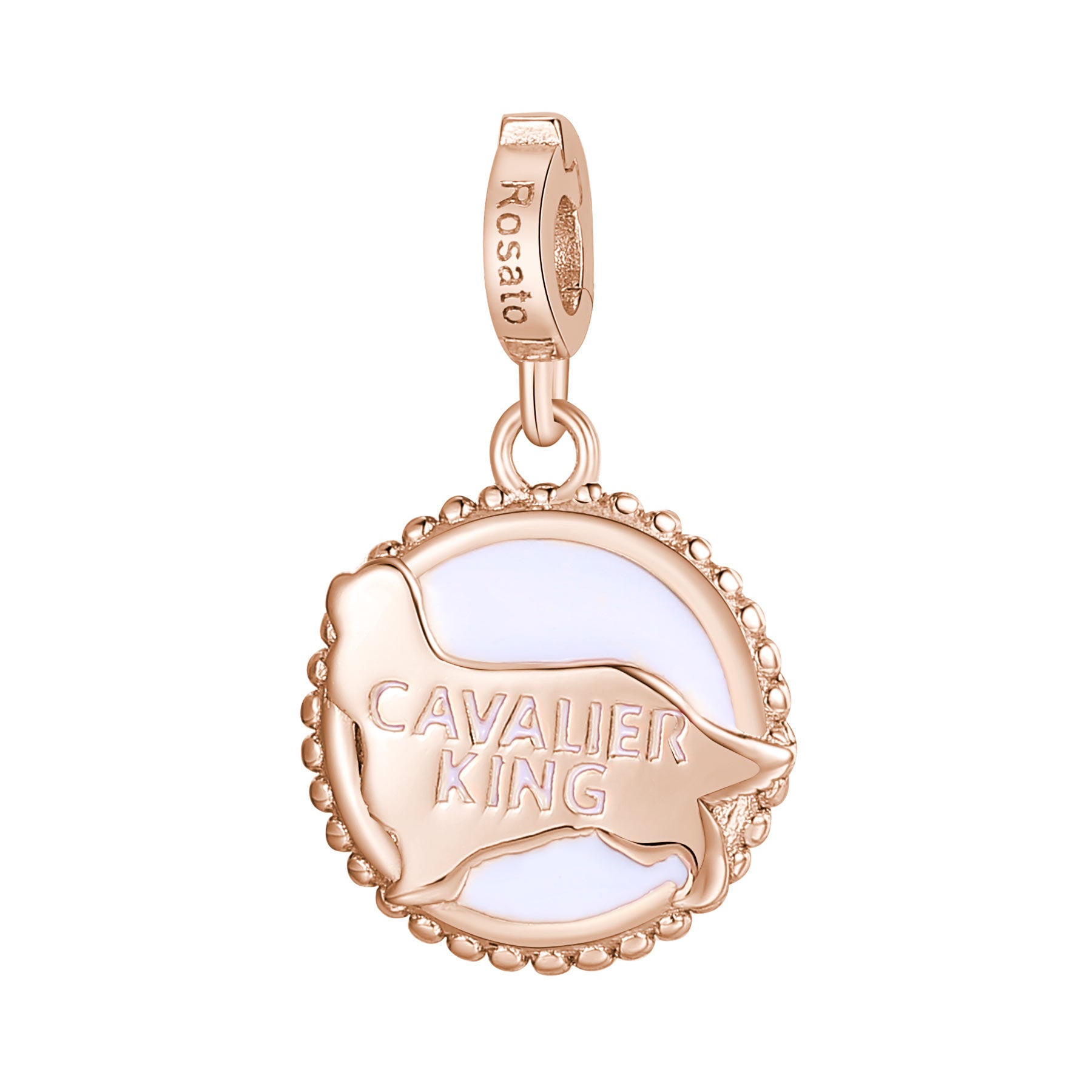 Rosato Charm Cavalier king storie - STORIE - argento