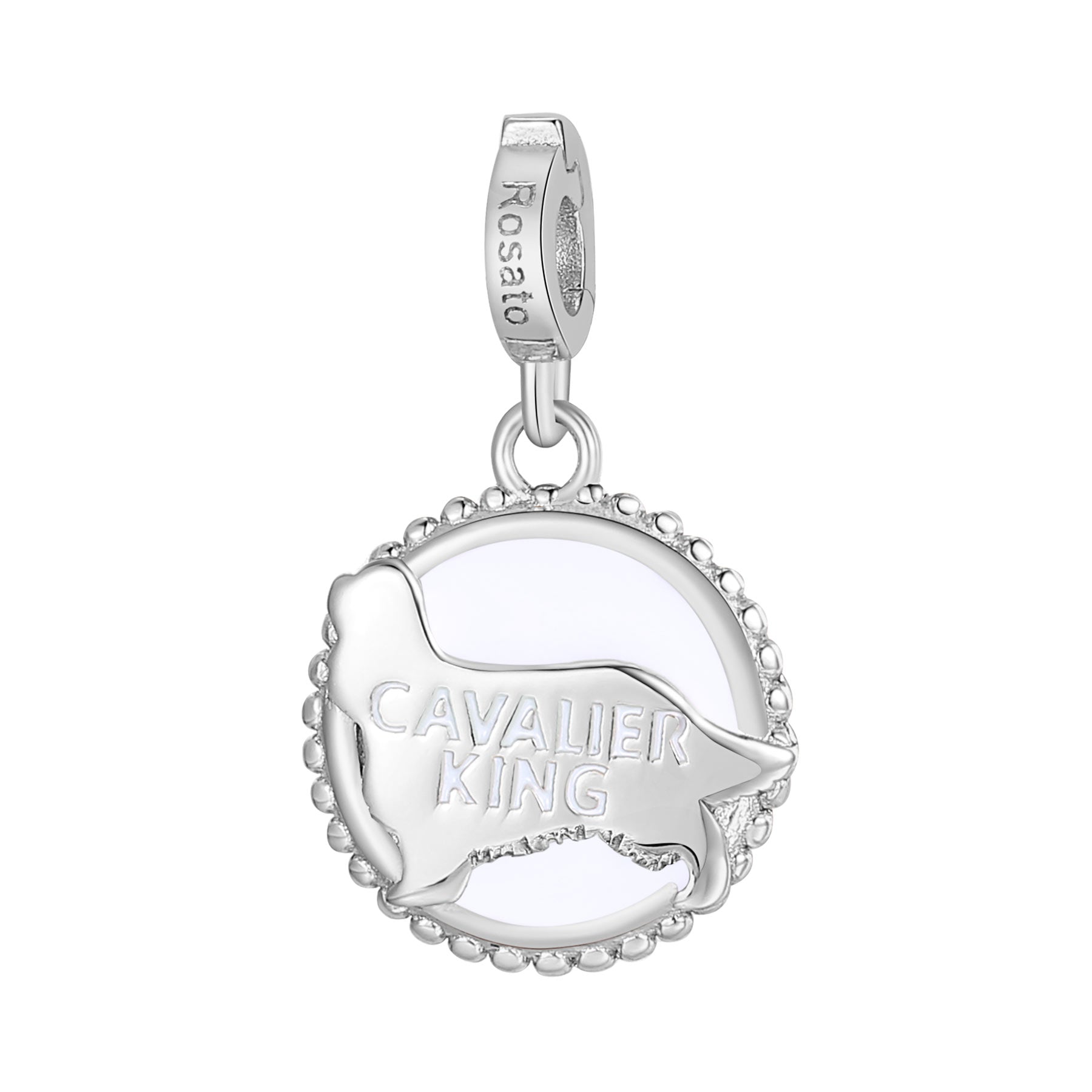 Rosato Charm Cavalier king storie - STORIE - argento