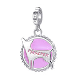 Rosato Charm Pinscher storie - STORIE - argento