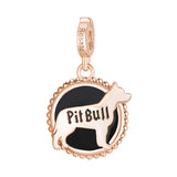 Rosato Charm Pit Bull storie - STORIE - argento