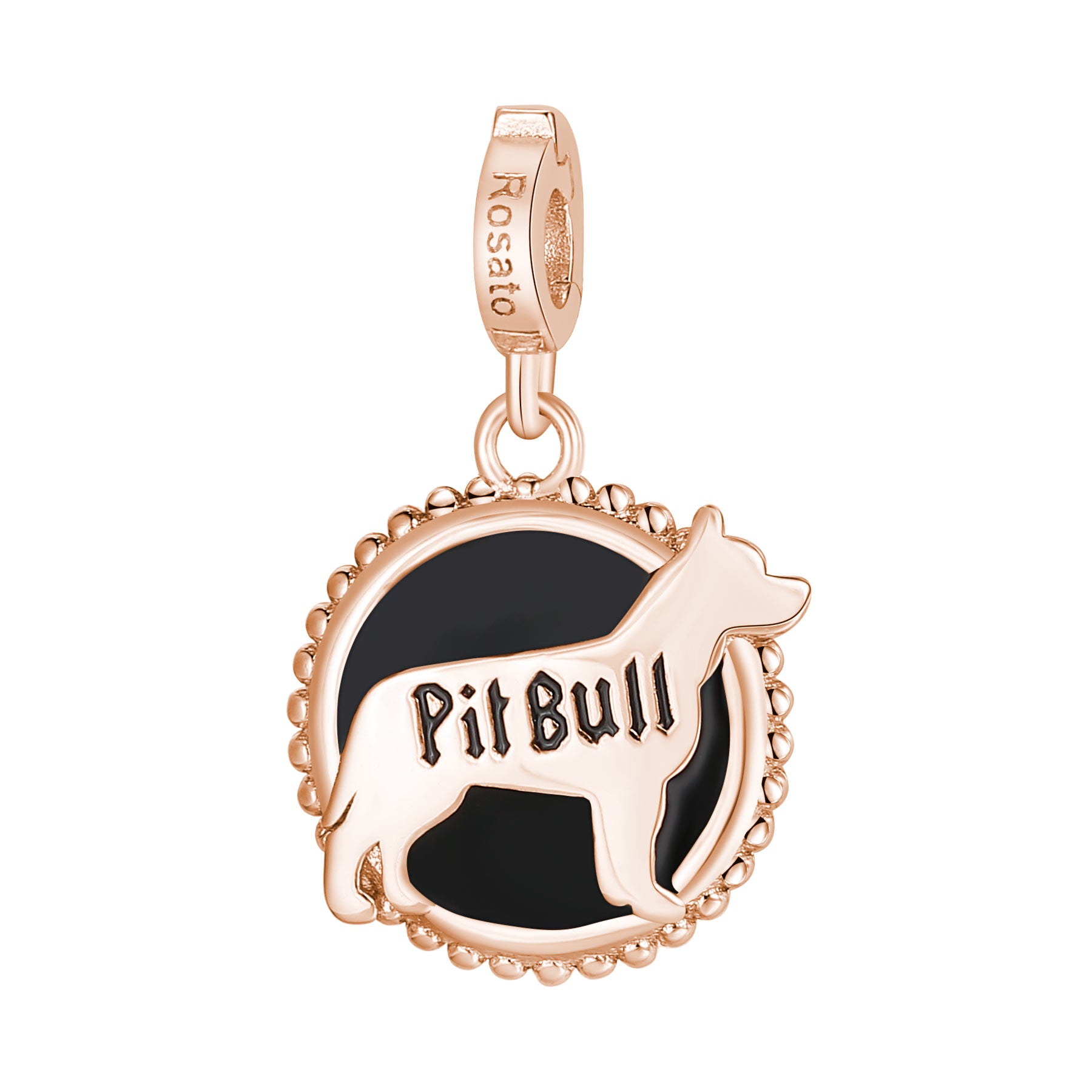 Rosato Charm Pit Bull storie - STORIE - argento