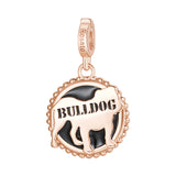 Rosato Charm Bulldog storie - STORIE - argento
