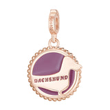 Rosato Charm Bassotto storie - STORIE - argento