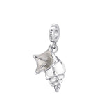 Rosato Charm Conchiglia storie - STORIE - argento