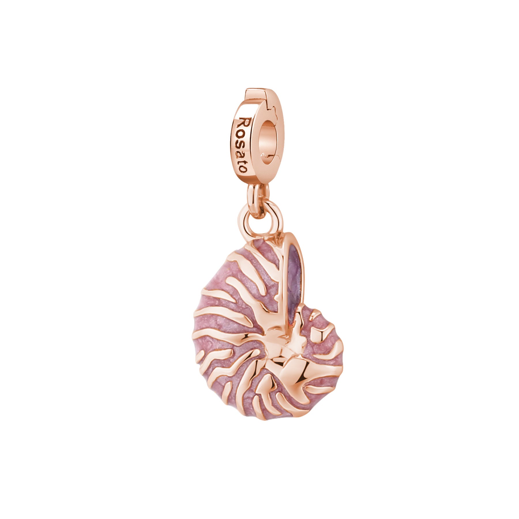 Rosato Charm Conchiglia storie - STORIE - argento