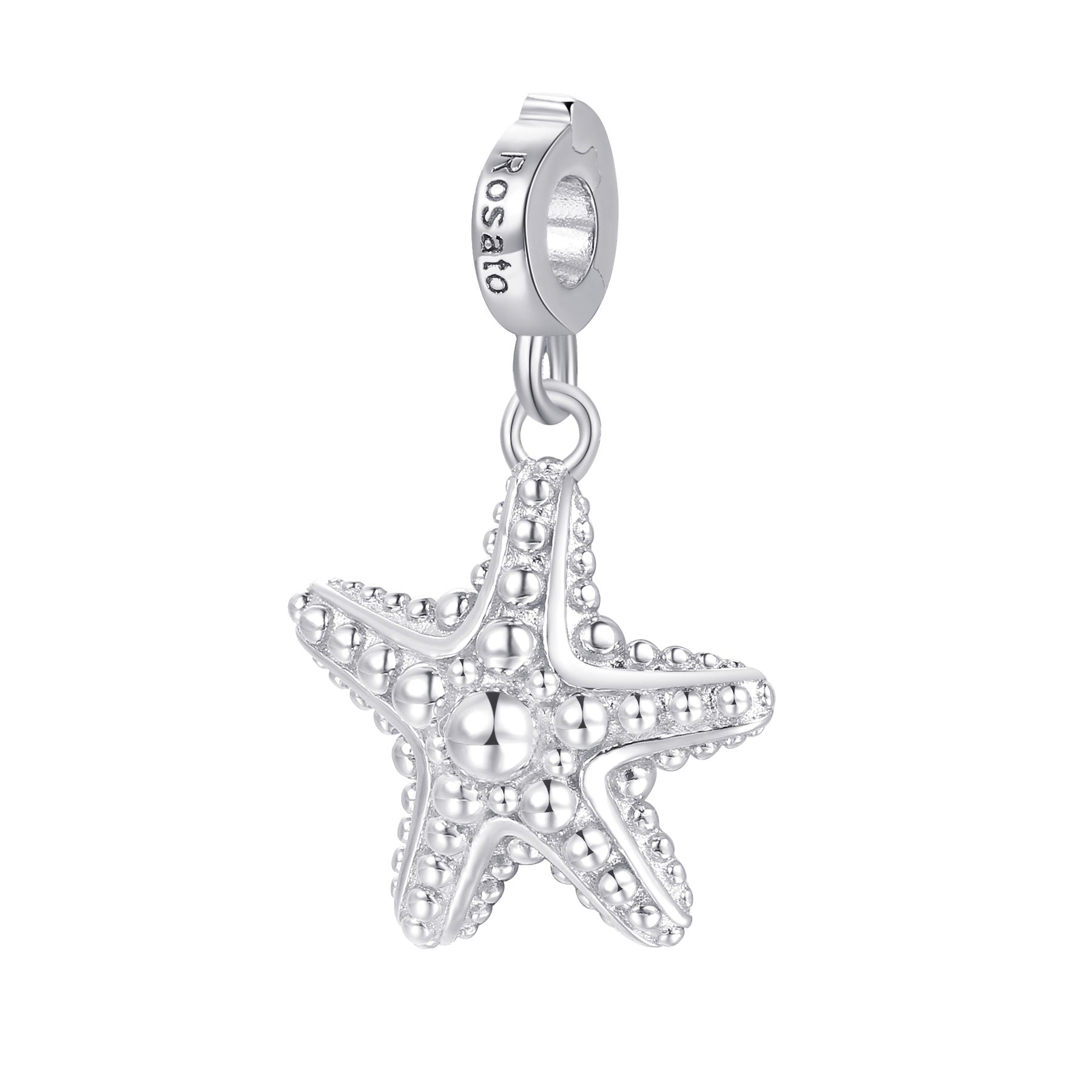 Rosato Charm Stella marina storie - STORIE - argento