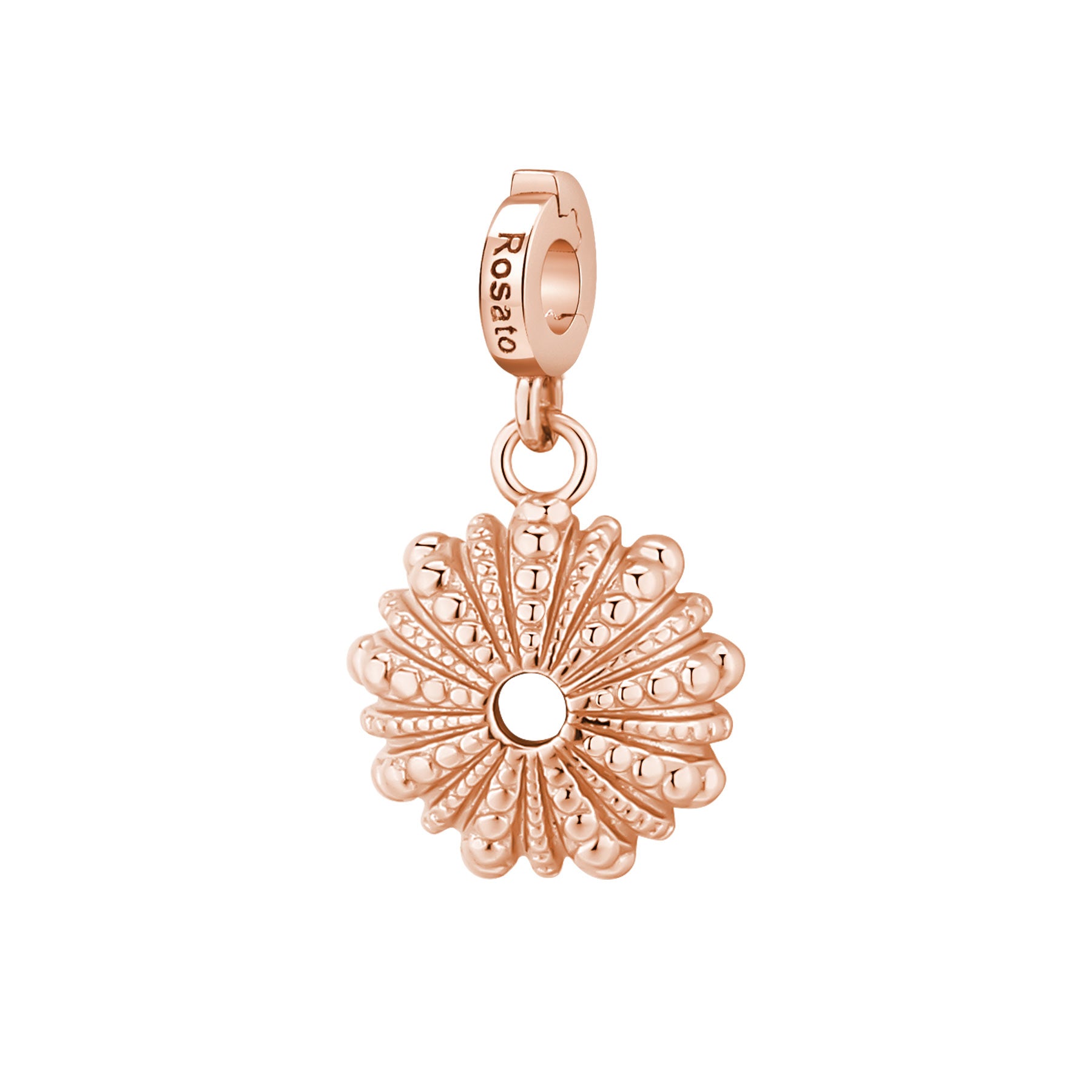 Rosato Charm Guscio riccio di mare storie - STORIE - argento
