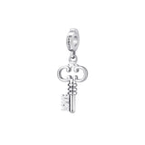 Rosato Charm Chiave storie - STORIE - argento