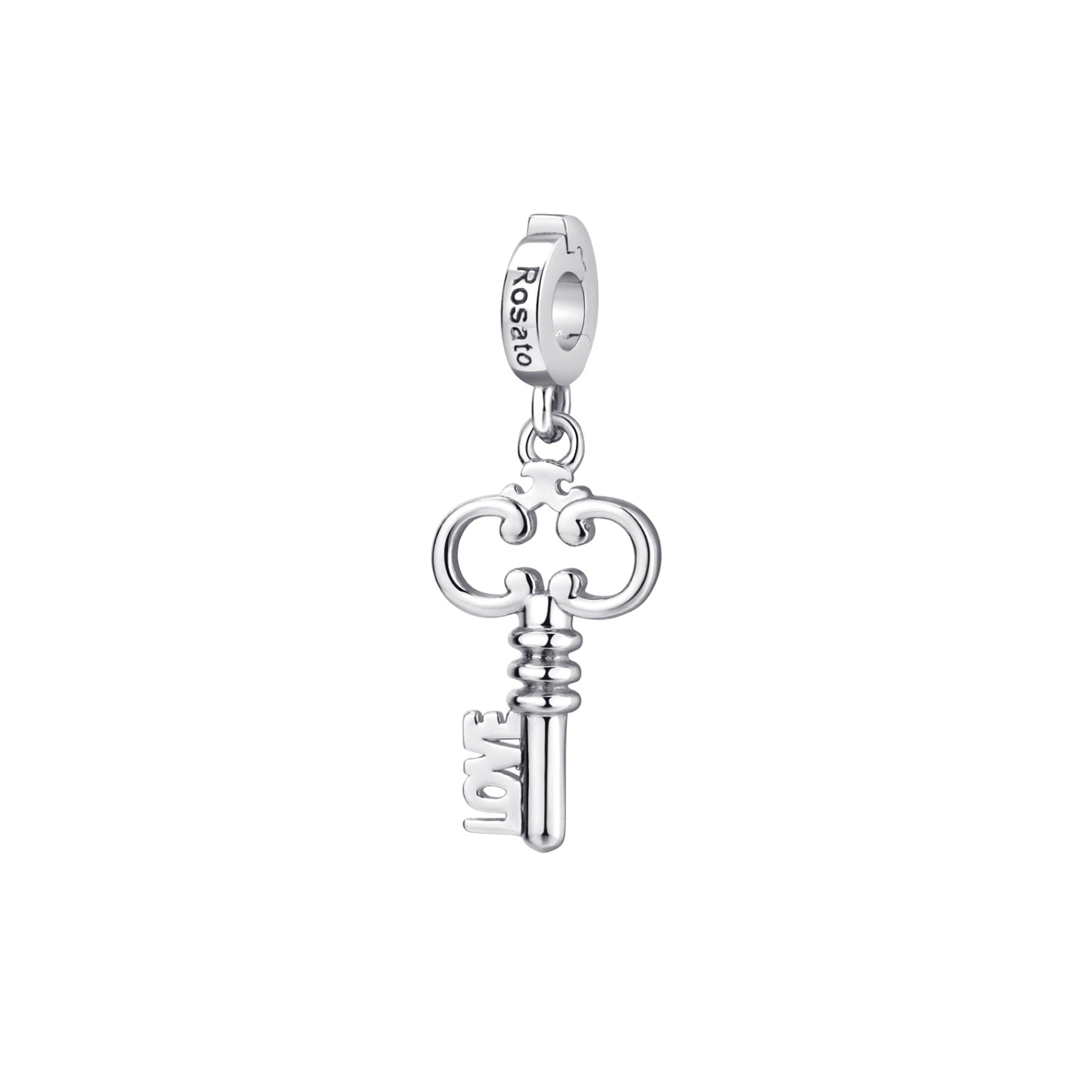 Rosato Charm Chiave storie - STORIE - argento