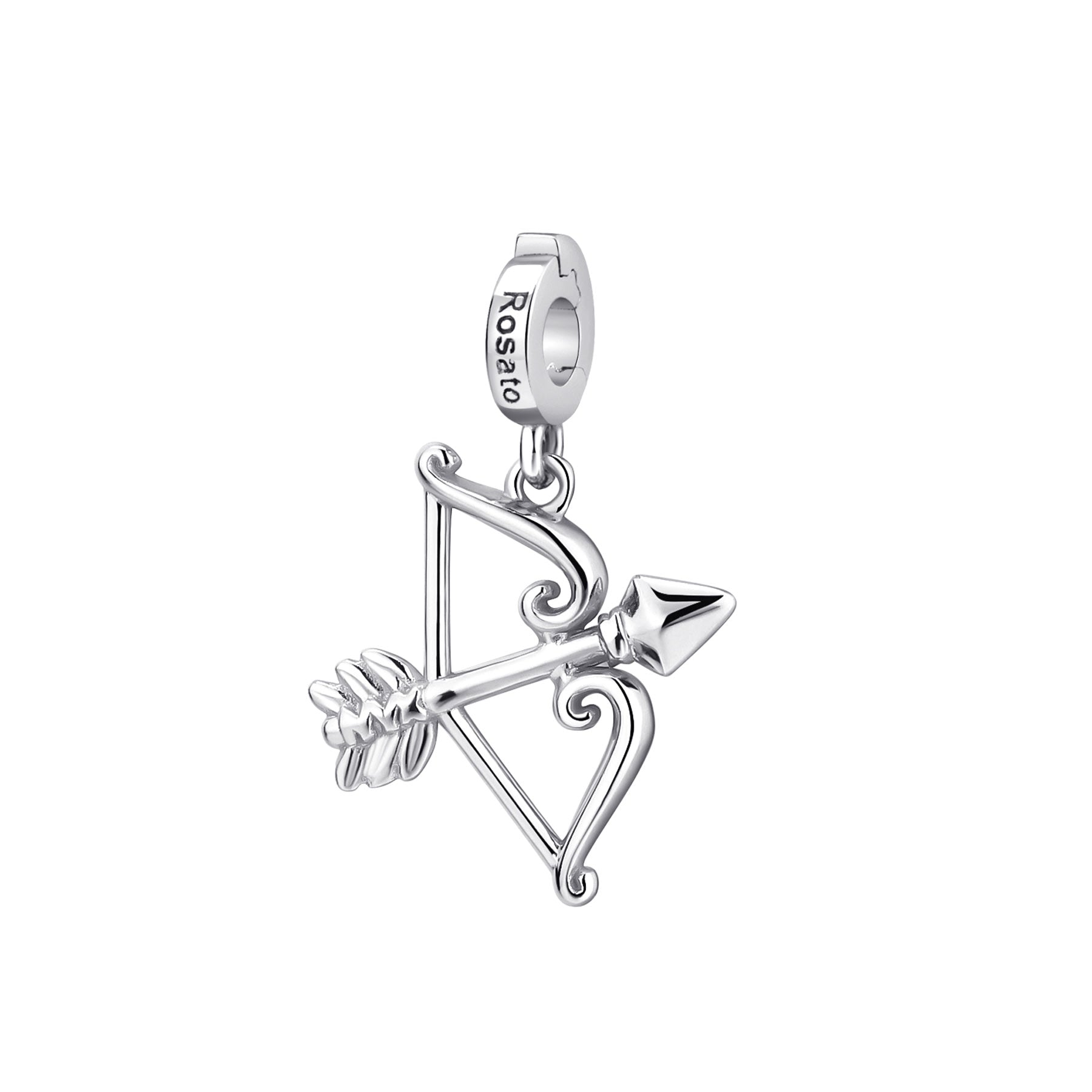 Rosato Charm Arco e Freccia storie - STORIE - argento