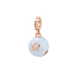 Rosato Charm campanellino storie - STORIE - argento