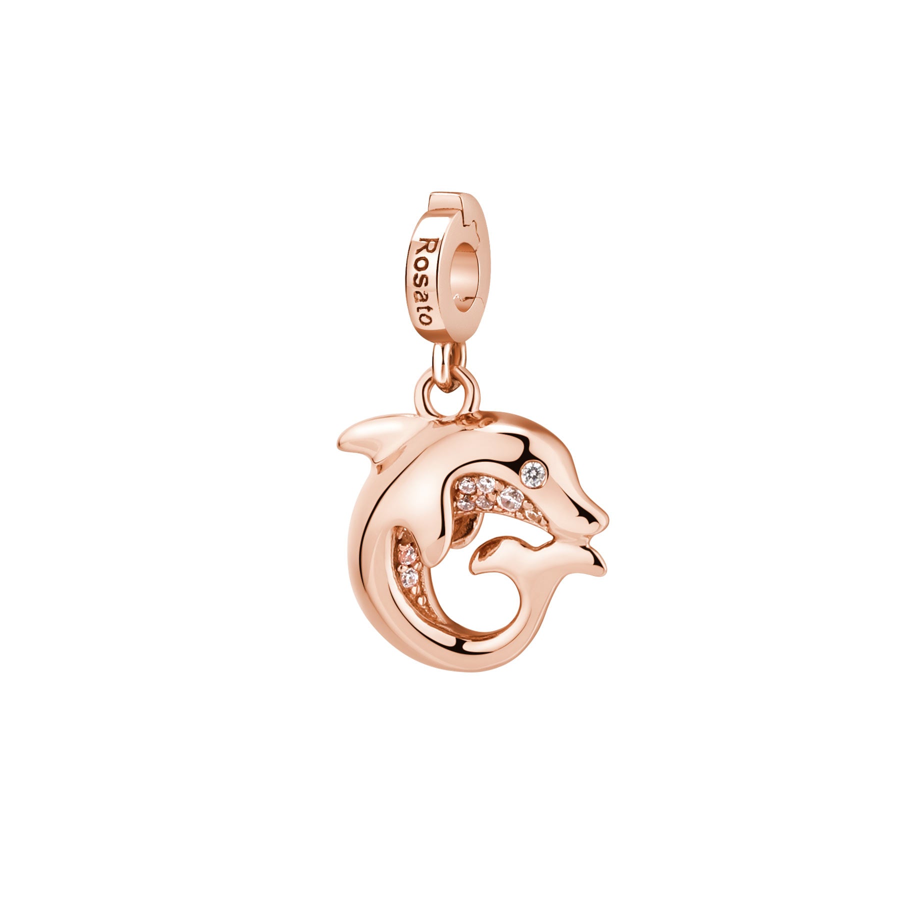 Rosato Charm Delfino storie - STORIE - argento