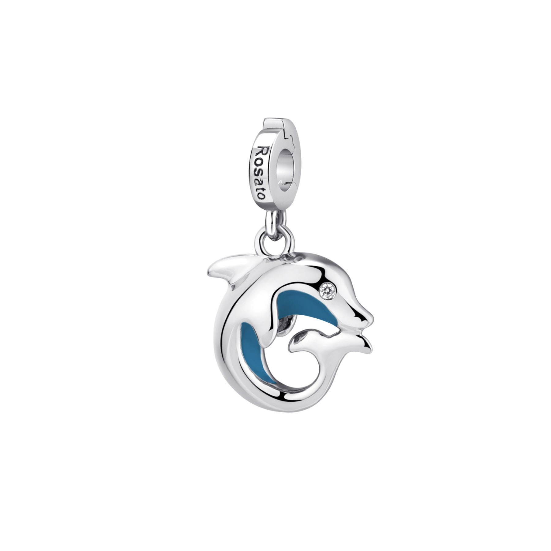 Rosato Charm Delfino storie - STORIE - argento