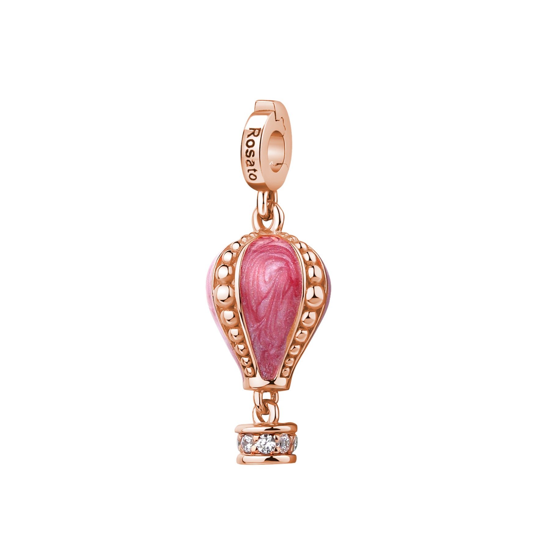 Rosato Charm Mongolfiera storie - STORIE - argento