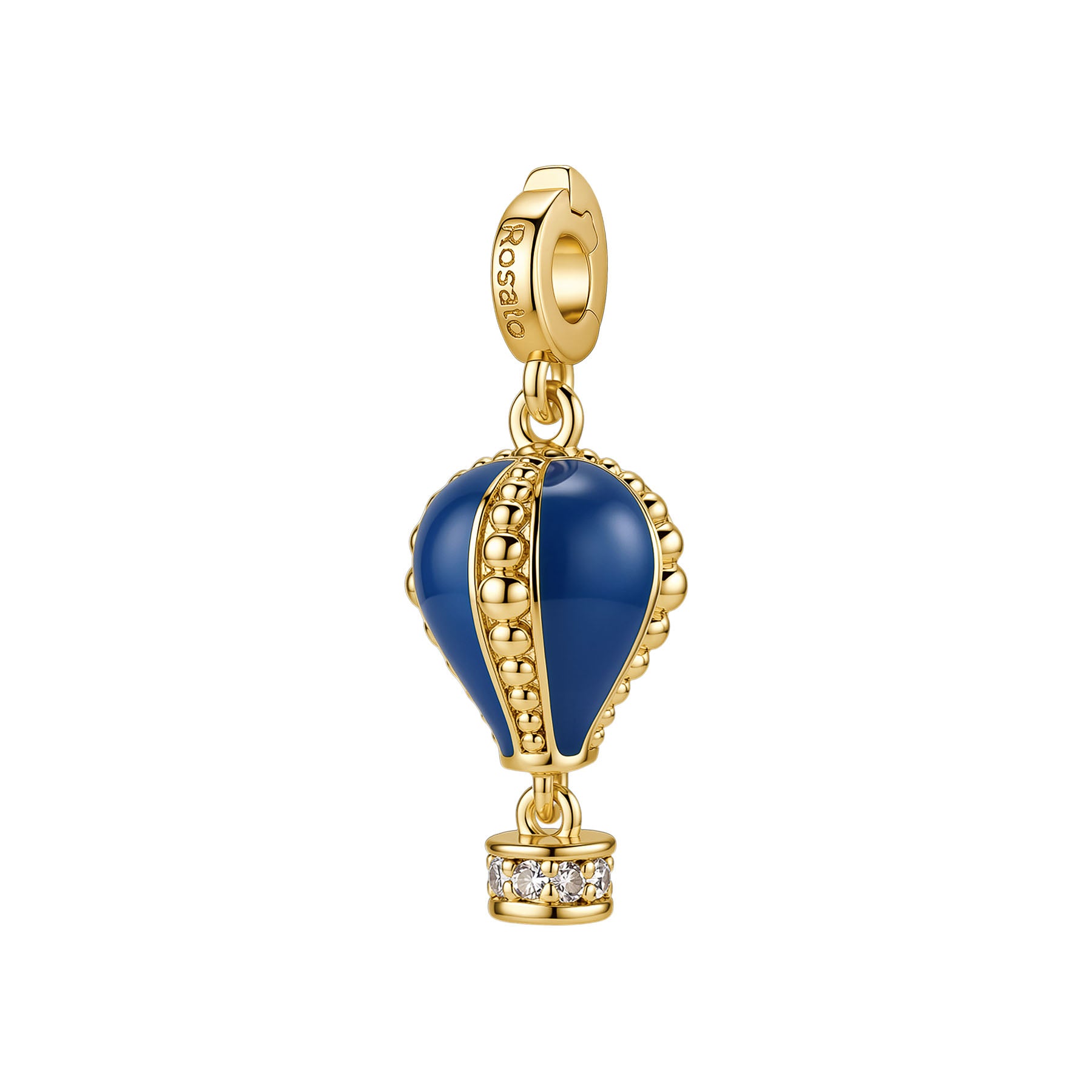 Rosato Charm Mongolfiera storie - STORIE - ottone