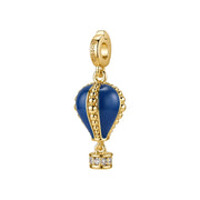 Rosato Charm Mongolfiera storie - STORIE - ottone