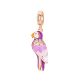 Rosato Charm Pappagallo storie - STORIE - argento