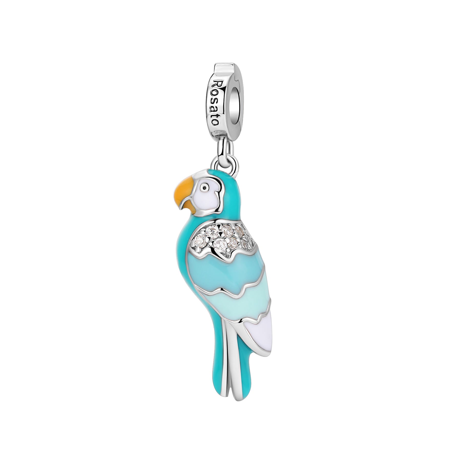 Rosato Charm Pappagallo storie - STORIE - argento