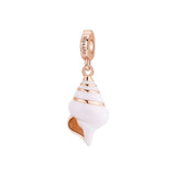 Rosato Charm Conchiglia storie - STORIE - argento