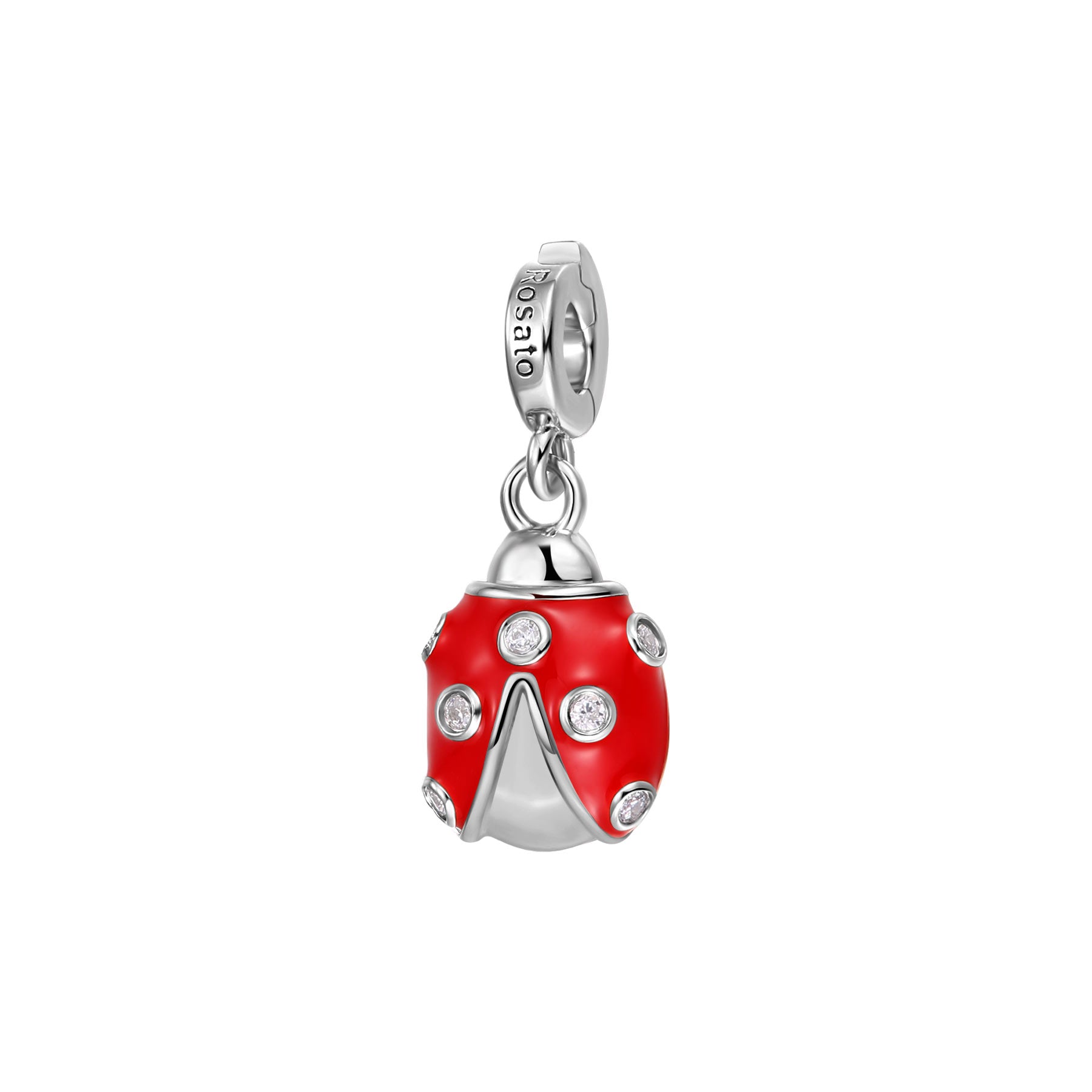 Rosato Charm Coccinella storie - STORIE - argento