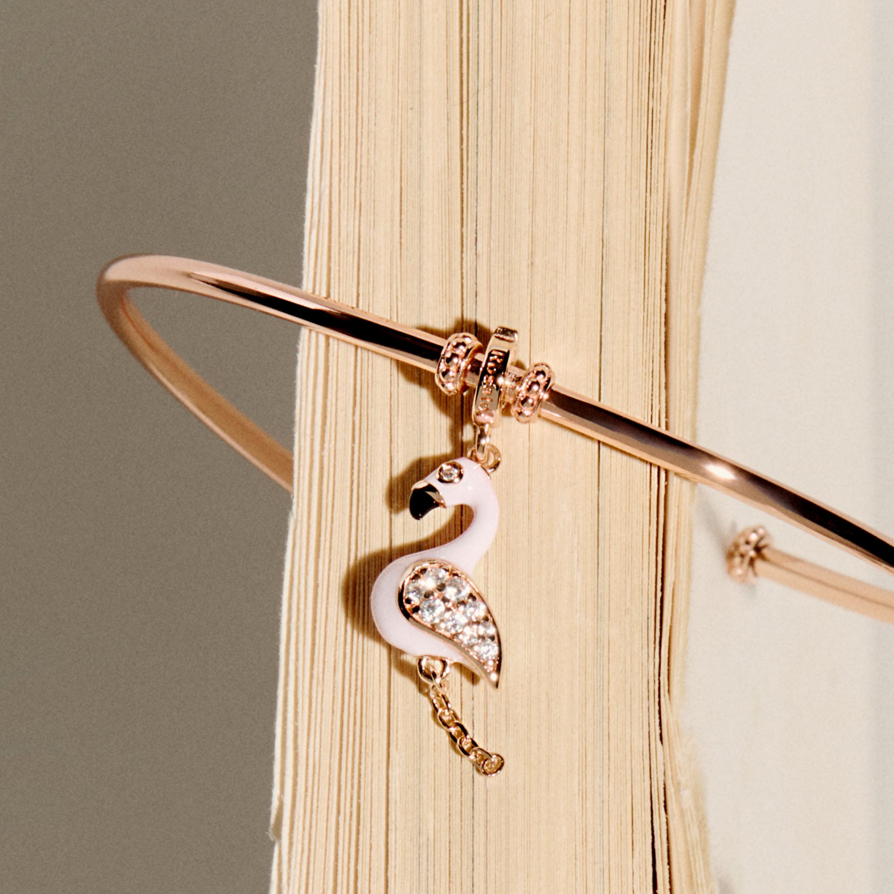 storie Flamingo charm RZ229 | Rosato – Rosato Gioielli