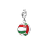 Rosato Charm Palla da Pallavolo storie - STORIE - argento