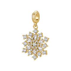 Rosato Charm Fiocco di neve storie - STORIE - ottone