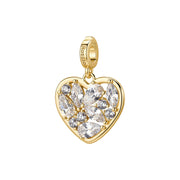 Rosato Charm Cuore storie - STORIE - ottone