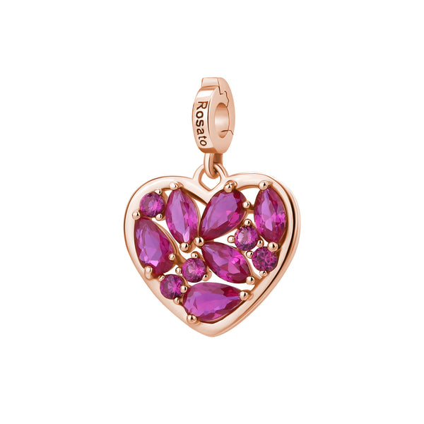 Charm Rosato Collezione Storie – Argento 925