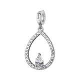 Rosato Charm Goccia storie - STORIE - argento