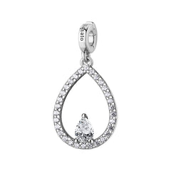 Rosato Charm Goccia storie - STORIE - argento