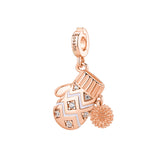 Rosato Charm Guanto storie - STORIE - argento