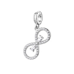 Rosato Charm Infinito Storie - STORIE - argento