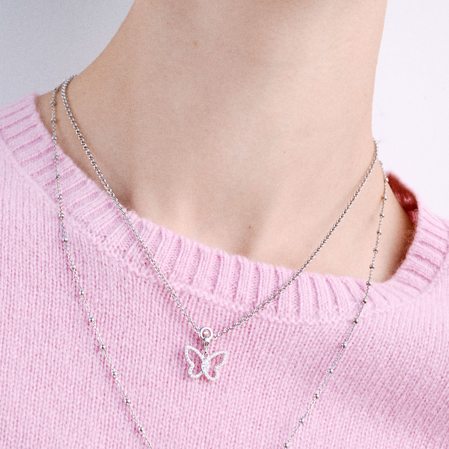 Rosato Charm Farfalla Storie - Vista 2